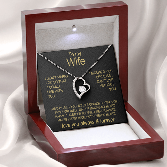 Forever Love - To my Wife - FREE SHIPPING