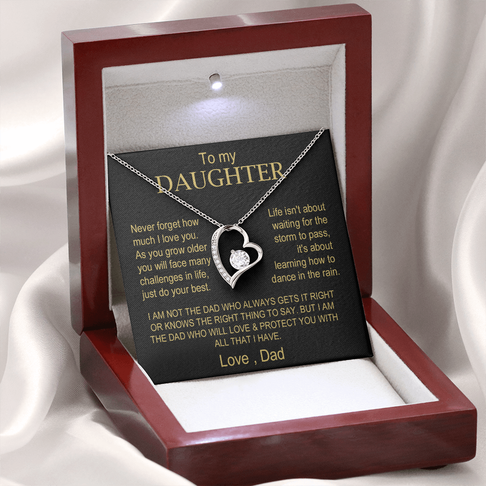 Beautifully Designed - To My Daughter from Dad - FREE SHIPPING