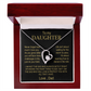 Beautifully Designed - To My Daughter from Dad - FREE SHIPPING