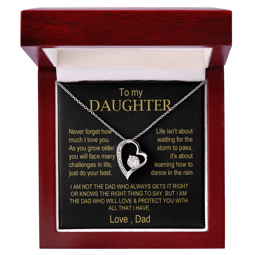 Beautifully Designed - To My Daughter from Dad - FREE SHIPPING