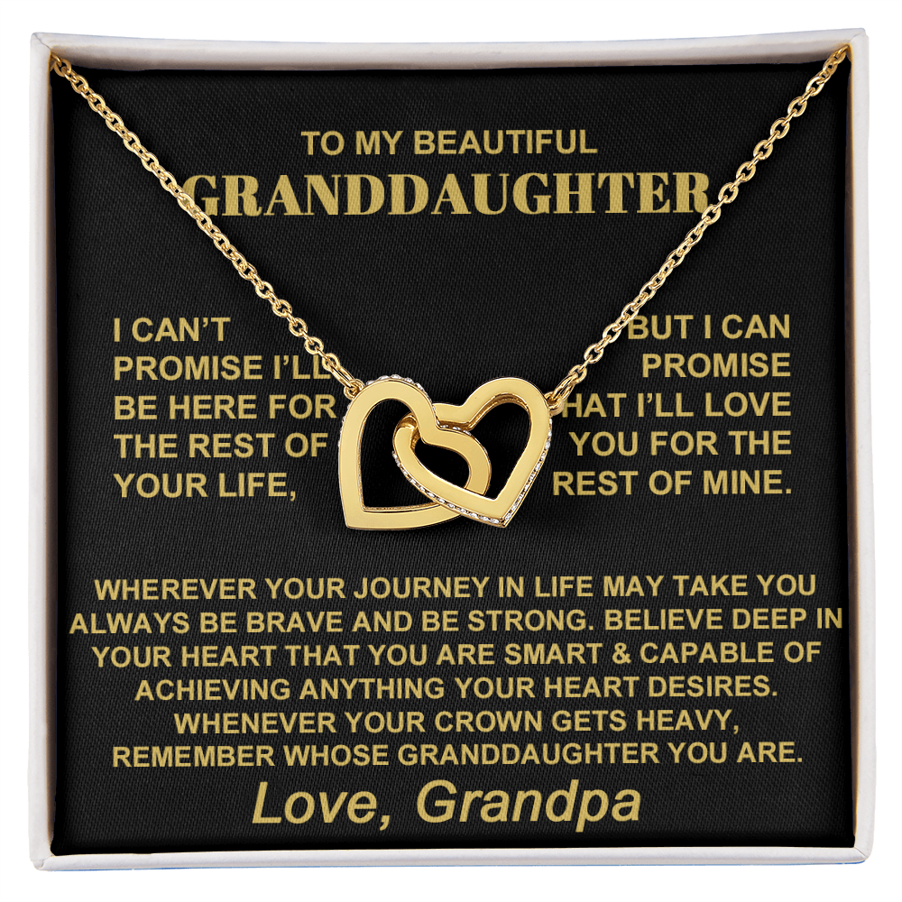 To My Beautiful Granddaughter - FREE SHIPPING