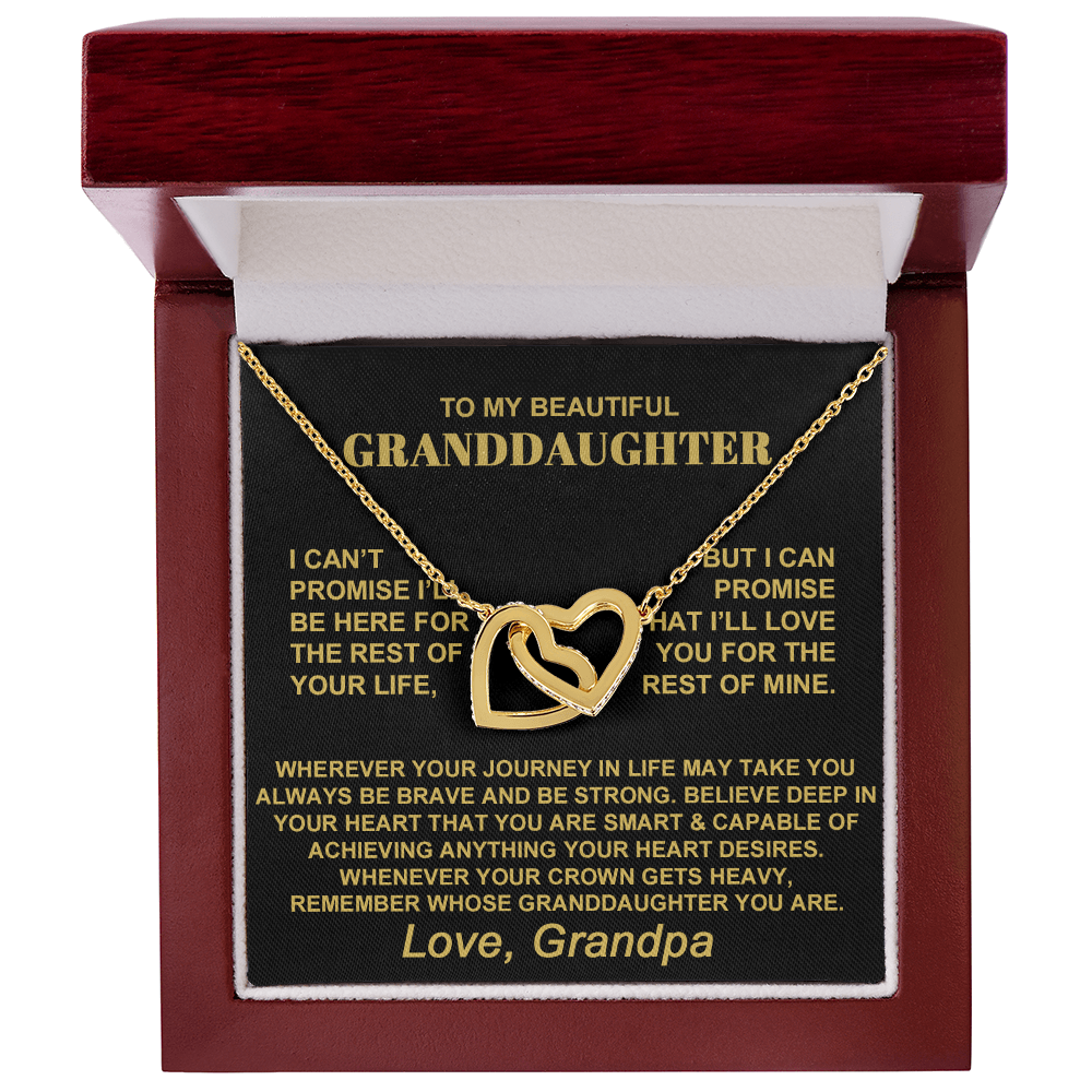 To My Beautiful Granddaughter - FREE SHIPPING