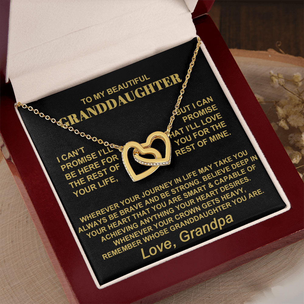 To My Beautiful Granddaughter - FREE SHIPPING