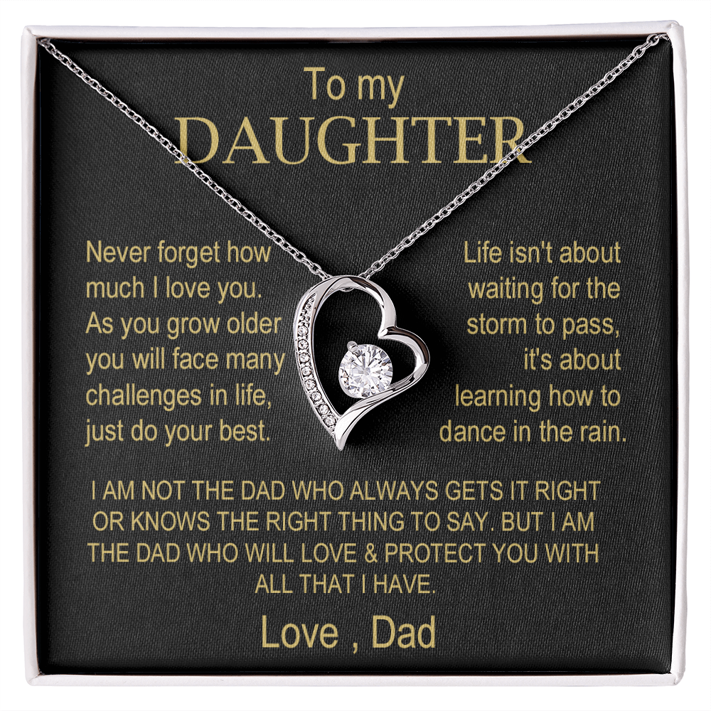 Beautifully Designed - To My Daughter from Dad - FREE SHIPPING