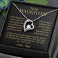 Beautifully Designed - To My Daughter from Dad - FREE SHIPPING