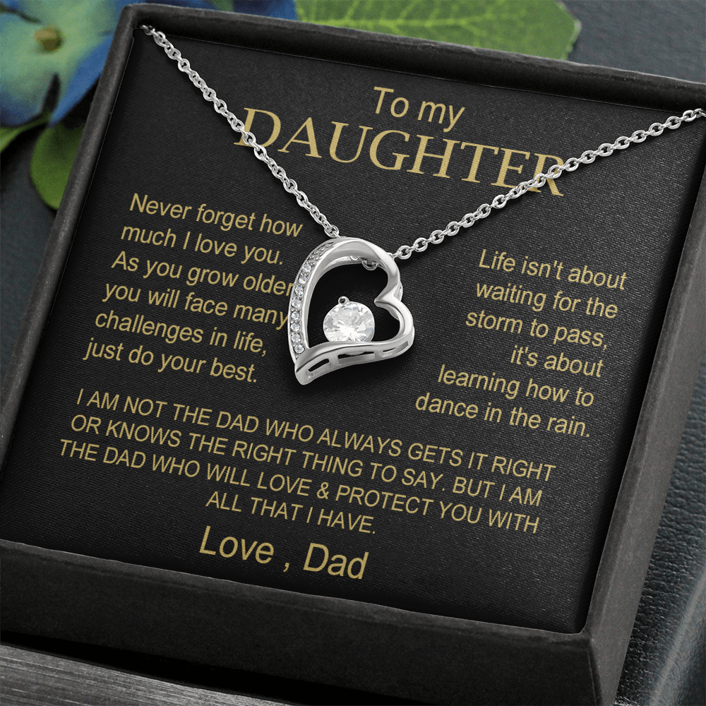 Beautifully Designed - To My Daughter from Dad - FREE SHIPPING