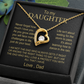 Beautifully Designed - To My Daughter from Dad - FREE SHIPPING