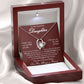 Gift to Daughter From Mom - Heart Diamond Royal