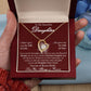 Gift to Daughter From Mom - Heart Diamond Royal