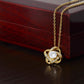 Gift to Daughter from Mom - Love Knot Necklace