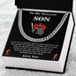 Gift for Son from Dad - Cubin Chain - FREE SHIPPING
