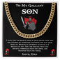 Gift for Son from Dad - Cubin Chain - FREE SHIPPING