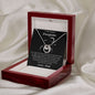 Gift to Daughter from Dad - Hourseshoe Love Necklace