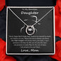 Gift to Daughter from Mom - Houseshoe Love Necklace