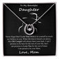 Gift to Daughter from Mom - Houseshoe Love Necklace