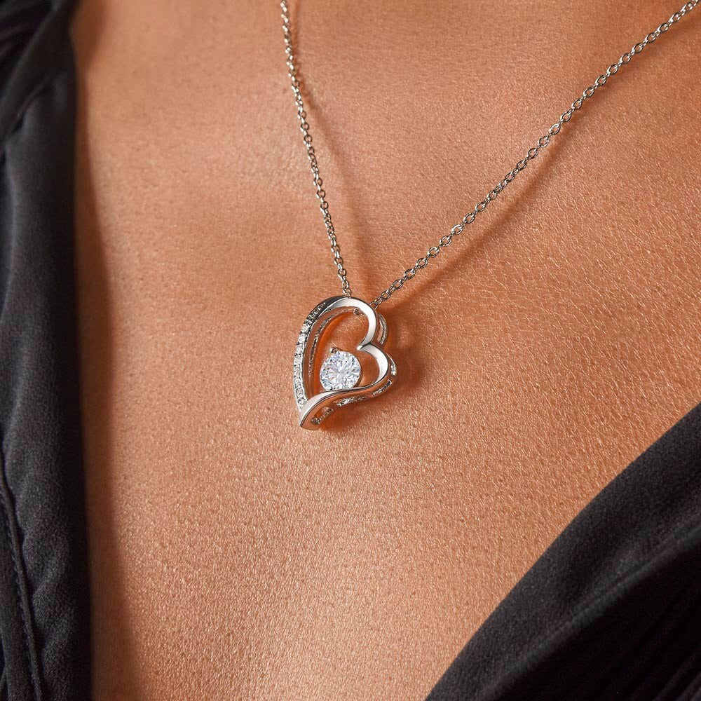 Gift to Daughter From Mom - Heart Diamond Royal