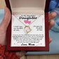Gift for Daughter from Mom - Heart Crystal Necklace