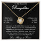 Gift to Daughter from Mom - Love Knot Necklace