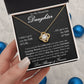 Gift to Daughter from Mom - Love Knot Necklace