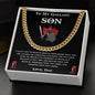 Gift for Son from Dad - Cubin Chain - FREE SHIPPING